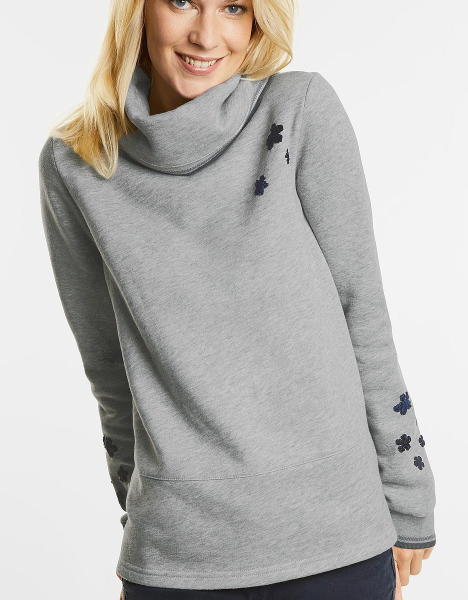 Cecil SOFTER ROLLKRAGEN Jersey De Punto Lila/morado